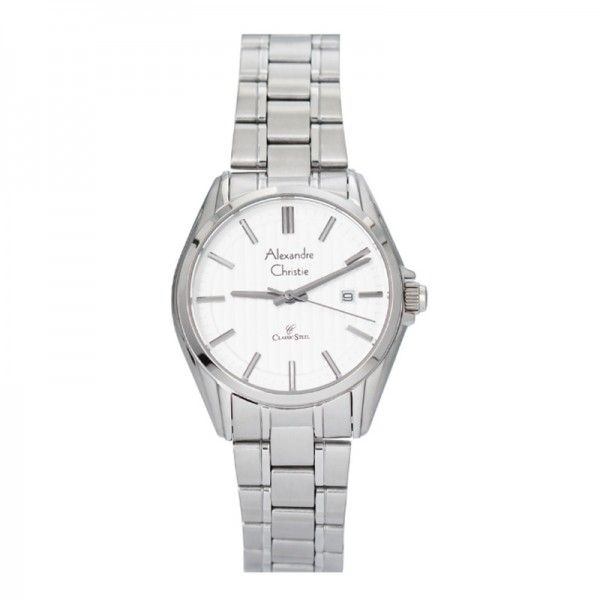 Alexandre Christie AC 8686 Silver White Lady LDBSSSL